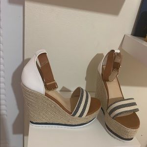 New Espadrille Wedges